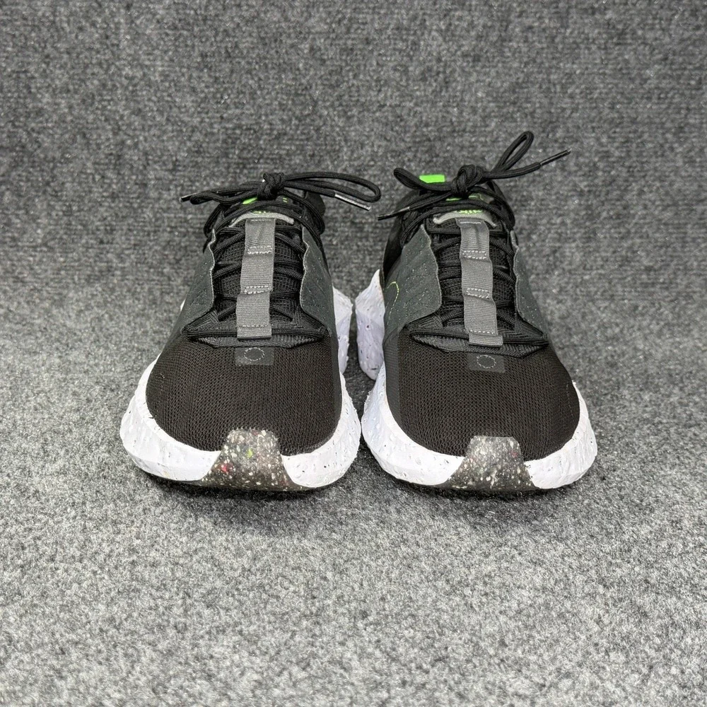 Nike Crater Impact Running Shoe Men 9 Black White Athletic Run Training Sneakers